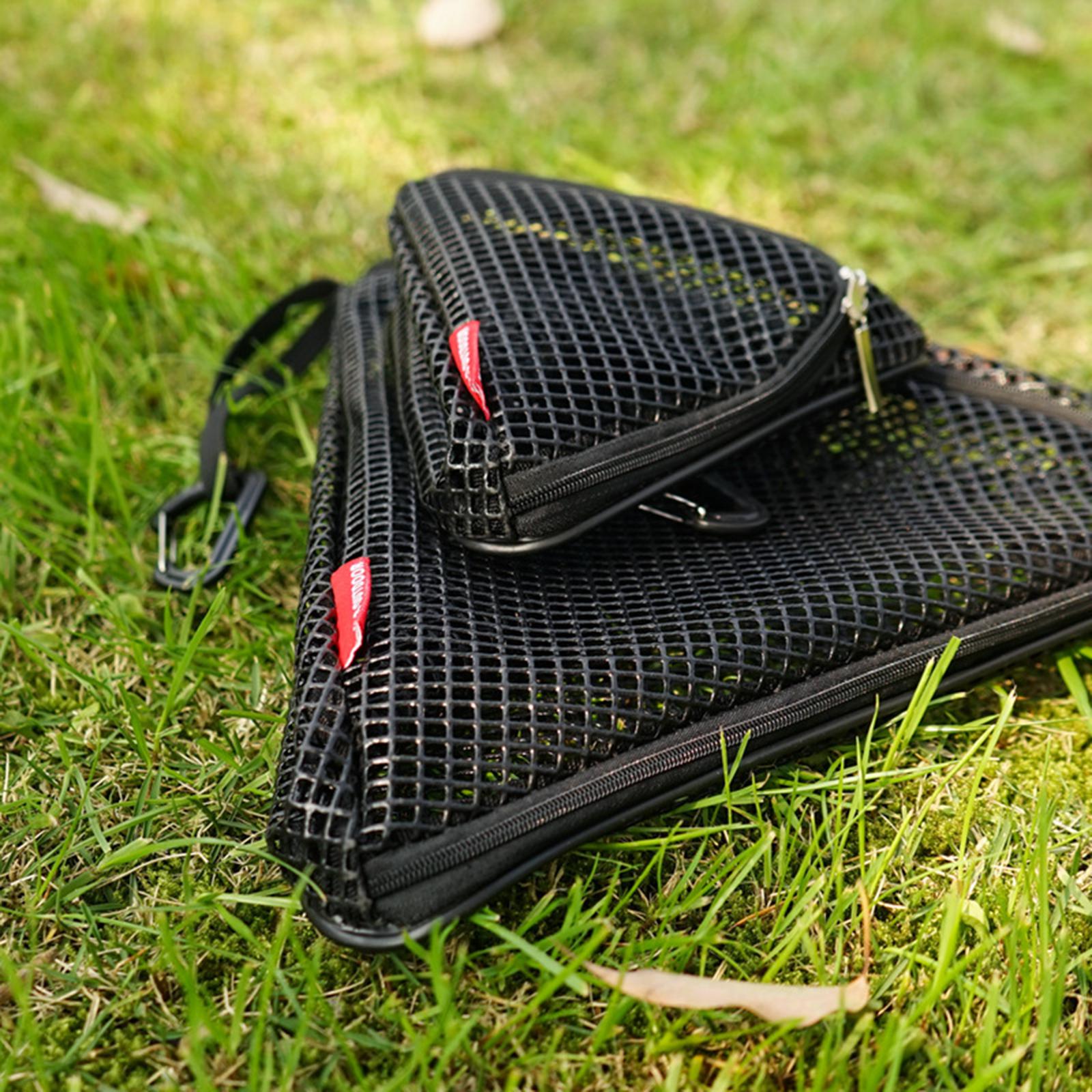 Camping Cooking Organizer - Mesh Hanging Drying Rack PVC Net