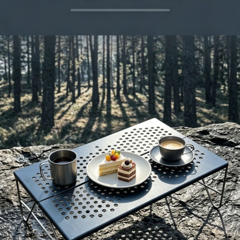 Portable Folding Camping Table - Camping Cooking Table recension och pris