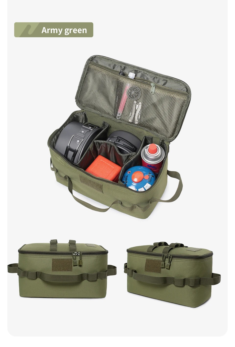 Outdoor Camping Gas Tank Stora - Camping Cooking Organizer recension och pris