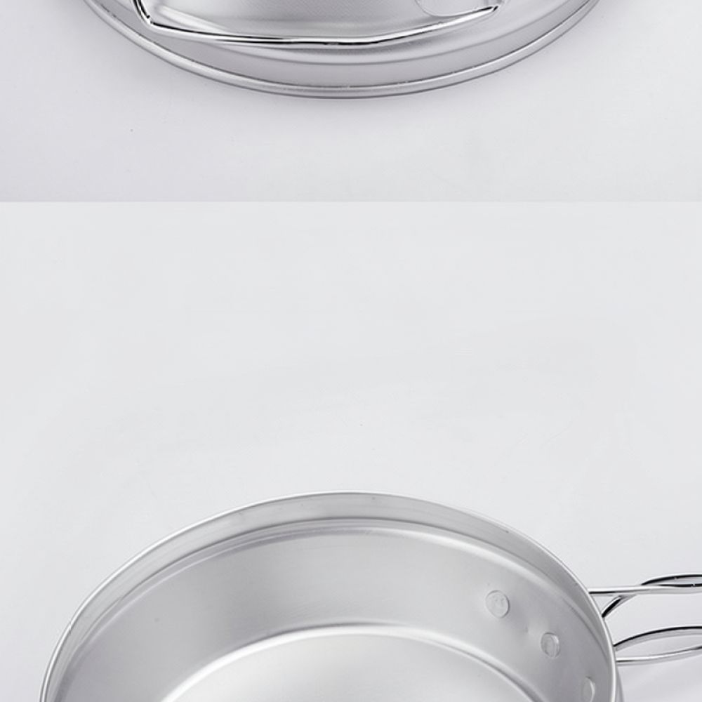 Portable Aluminum Camping Pot  - Camping Cooking Dining Set recension och pris