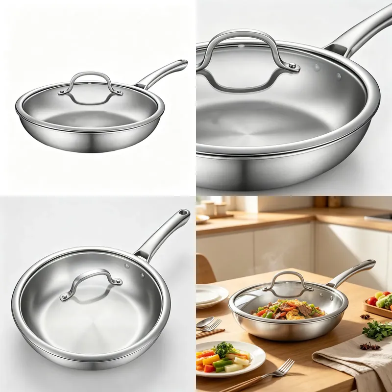 Hot Selling Three Layer Stainl - Quality Camping Cooking Set recension och pris