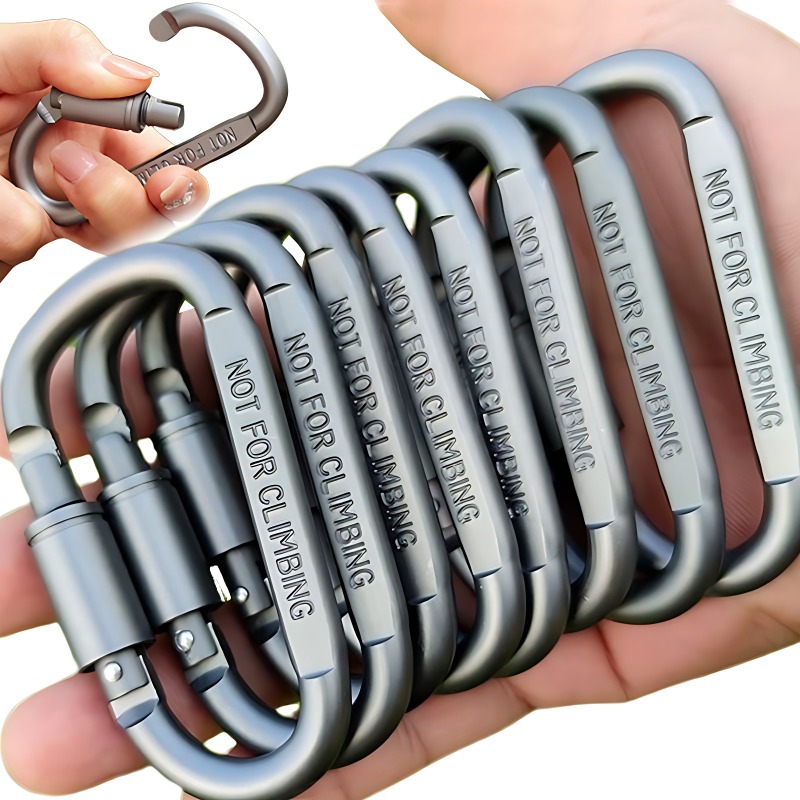 Tactical Steel D Keychain Shap - Camping Cooking Container recension och pris