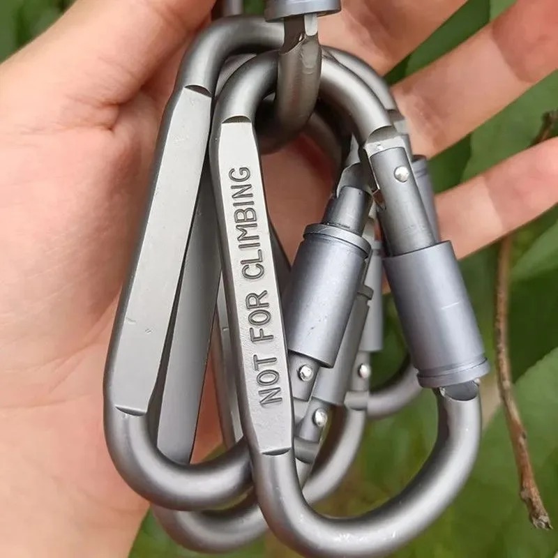 Tactical Steel D Keychain Shap - Camping Cooking Container recension och pris