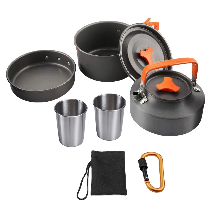 High Quality Outdoor Lightweig - Quality Camping Cooking Set recension och pris