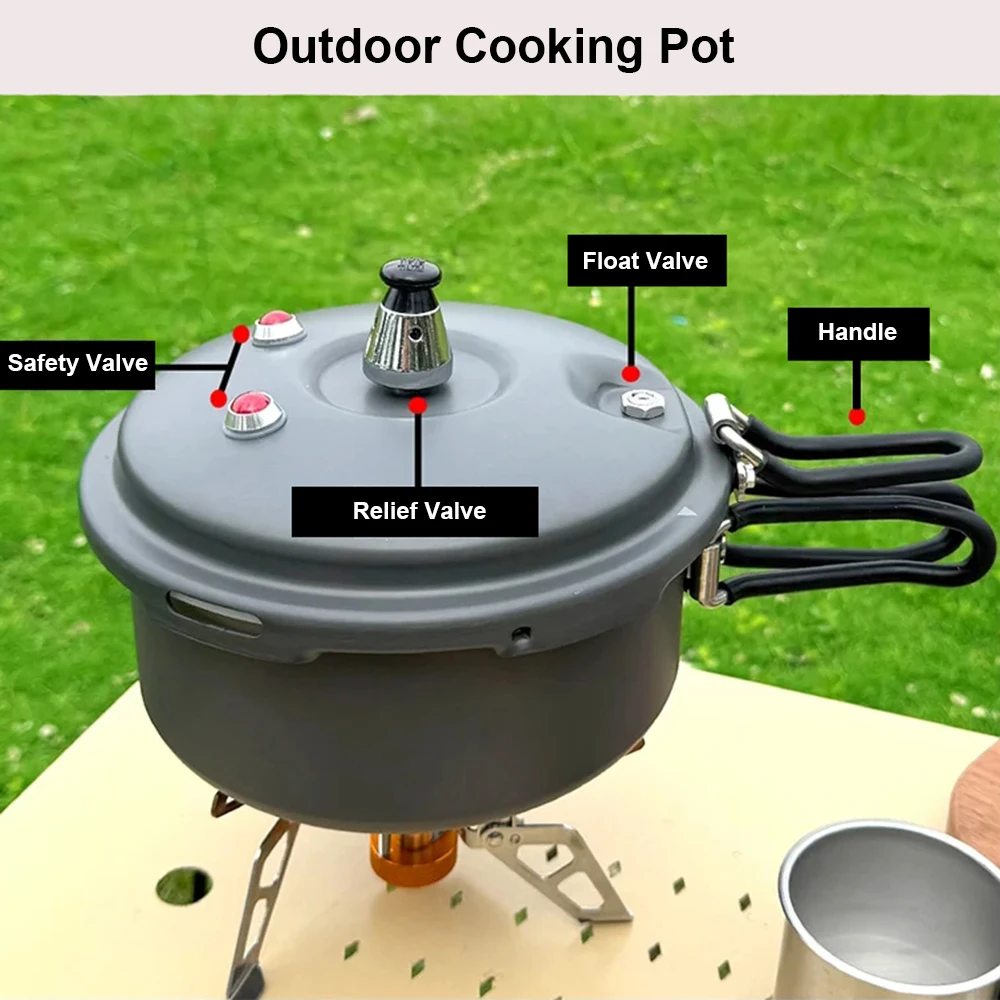 Camping Mini Pressure Cooker,  - Camping Cooking Organizer recension och pris