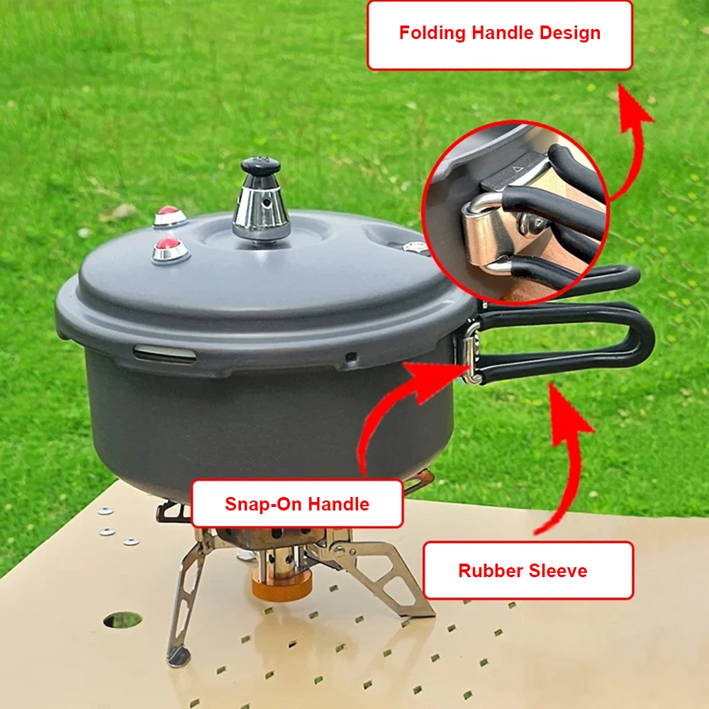 Camping Mini Pressure Cooker,  - Camping Cooking Organizer recension och pris