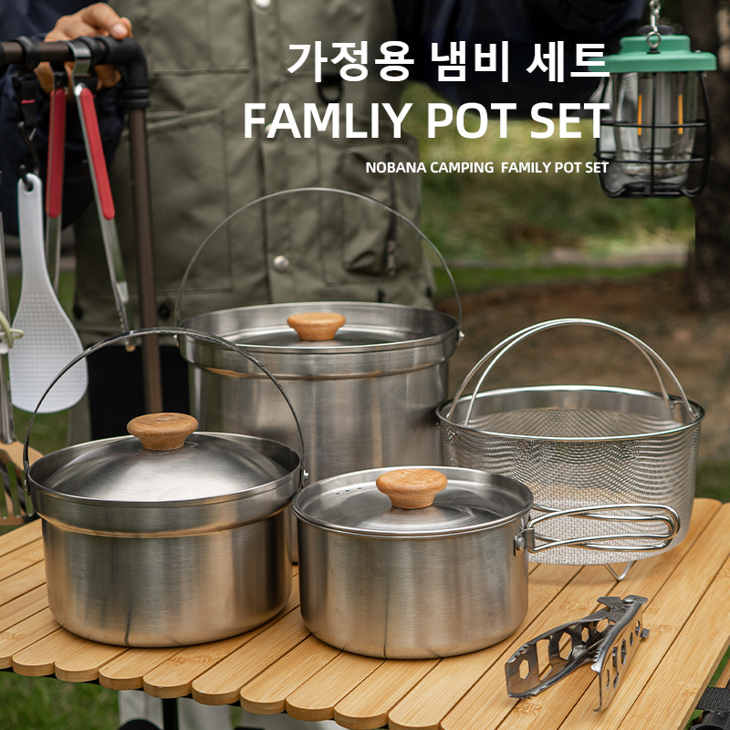 NOBANA Newest Outdoor Stainles - Camping Cooking Organizer recension och pris