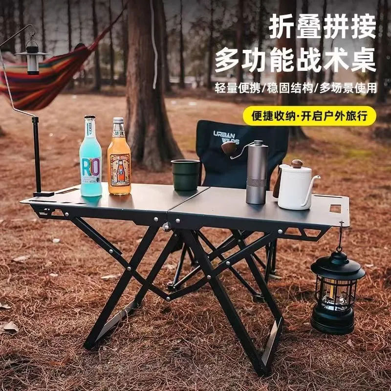 Foldable Portable Folding Camp - Camping Cooking Table recension och pris