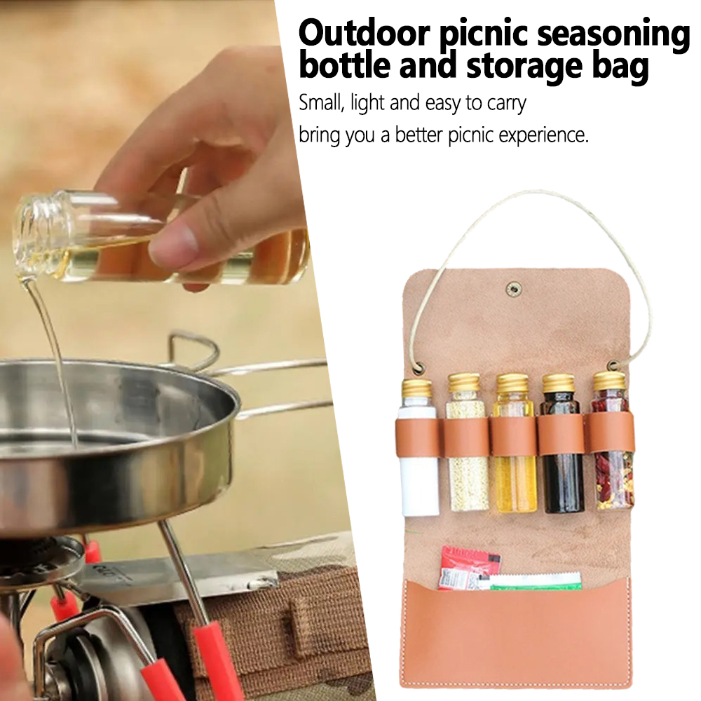Outdoor Camping Spice Bottle S - Camping Cooking Container recension och pris