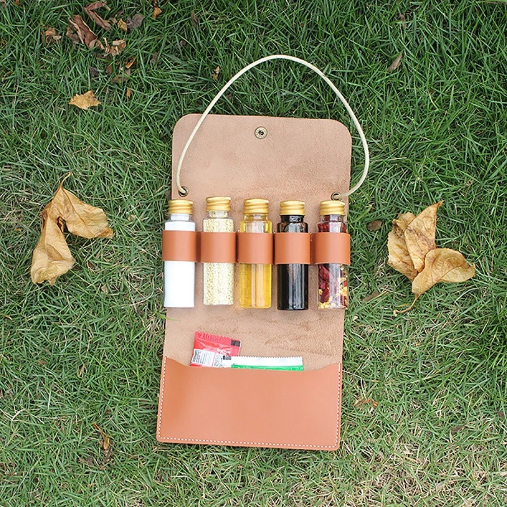 Outdoor Camping Spice Bottle S - Camping Cooking Container recension och pris