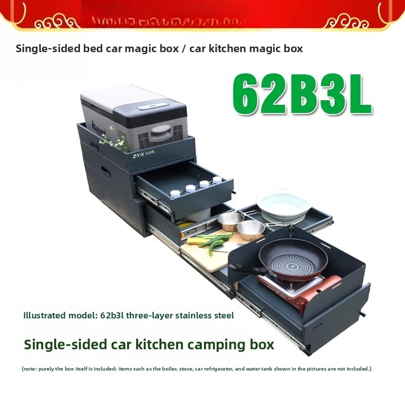 Portable Tailgate Kitchen & St - Camping Cooking Organizer recension och pris