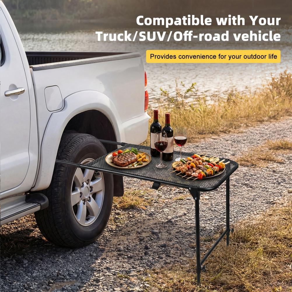 Tire Mount Camping Desk, Steel - Camping Cooking Table recension och pris
